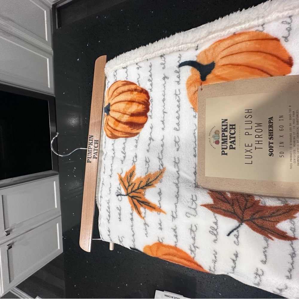 Pumpkin throw